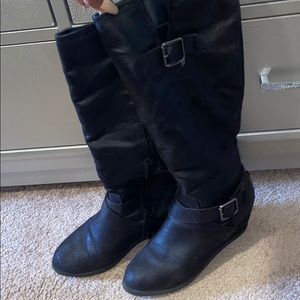 Black Fall Boots